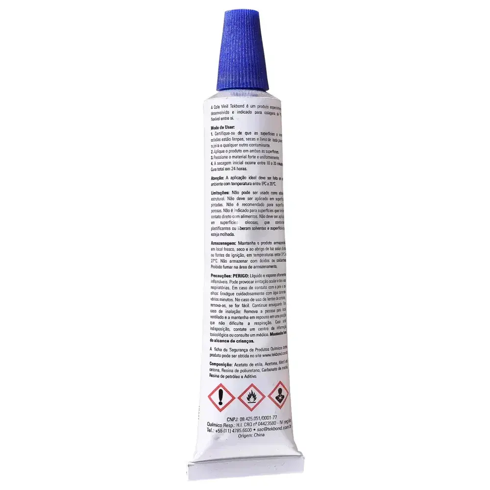 Adesivo cola vinil para pvc 17G Tekbond — fotografia 9
