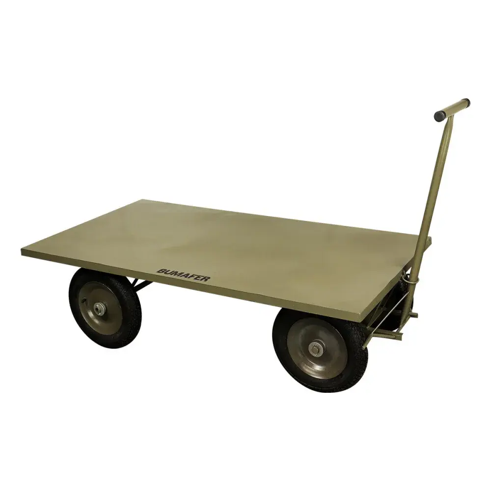 Carro plataforma aço 1500X800MM 800KG Bumafer — fotografia 5
