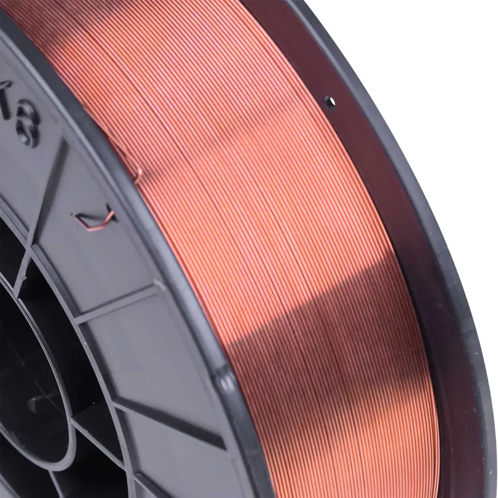 Arame de solda mig 0,8MM carretel 5KG Worker — fotografia 5
