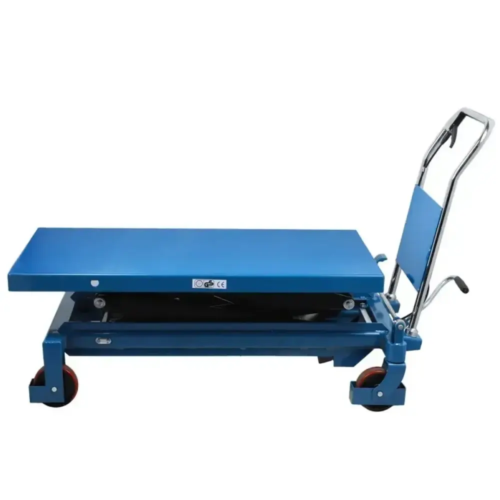 Mesa pantográfica hidráulica 800 KG MEE800 Bovenau — fotografia 3