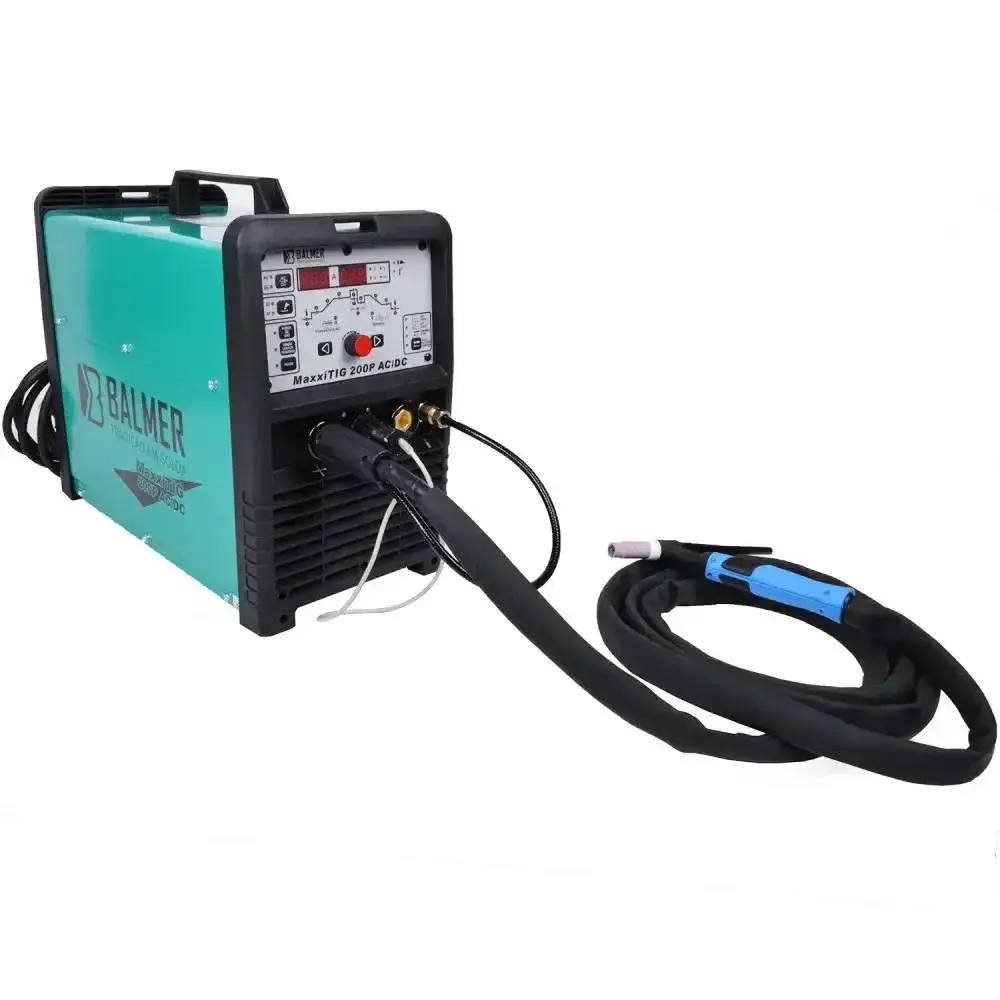 Solda TIG 200P inversora maxxtig alta frequência 6,8 KVA 220 volts Balmer — fotografia 4