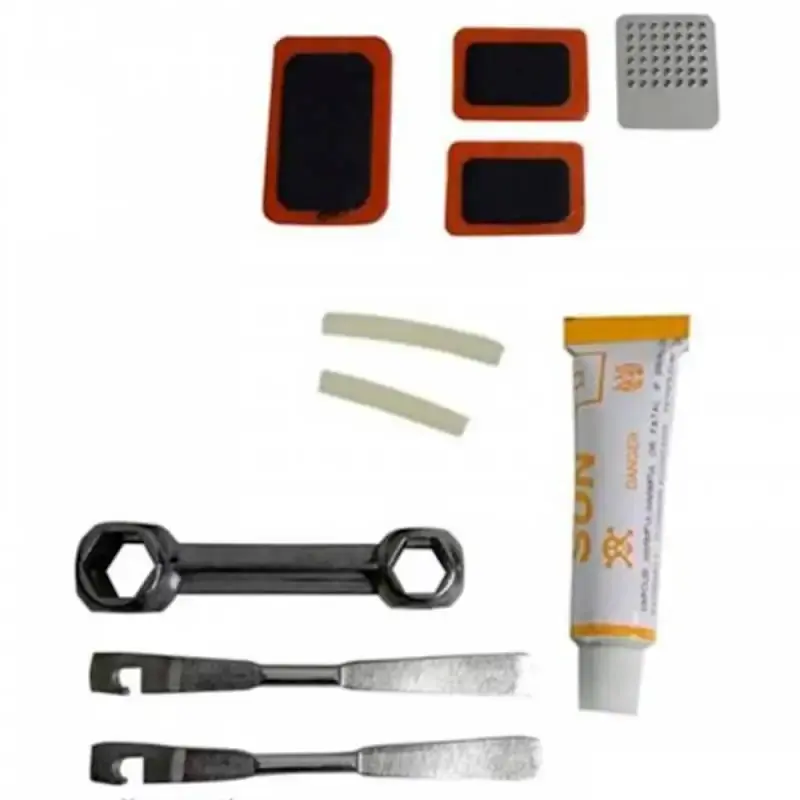 Kit reparo para pneus de bicicleta com 10 peças Western — fotografia 2