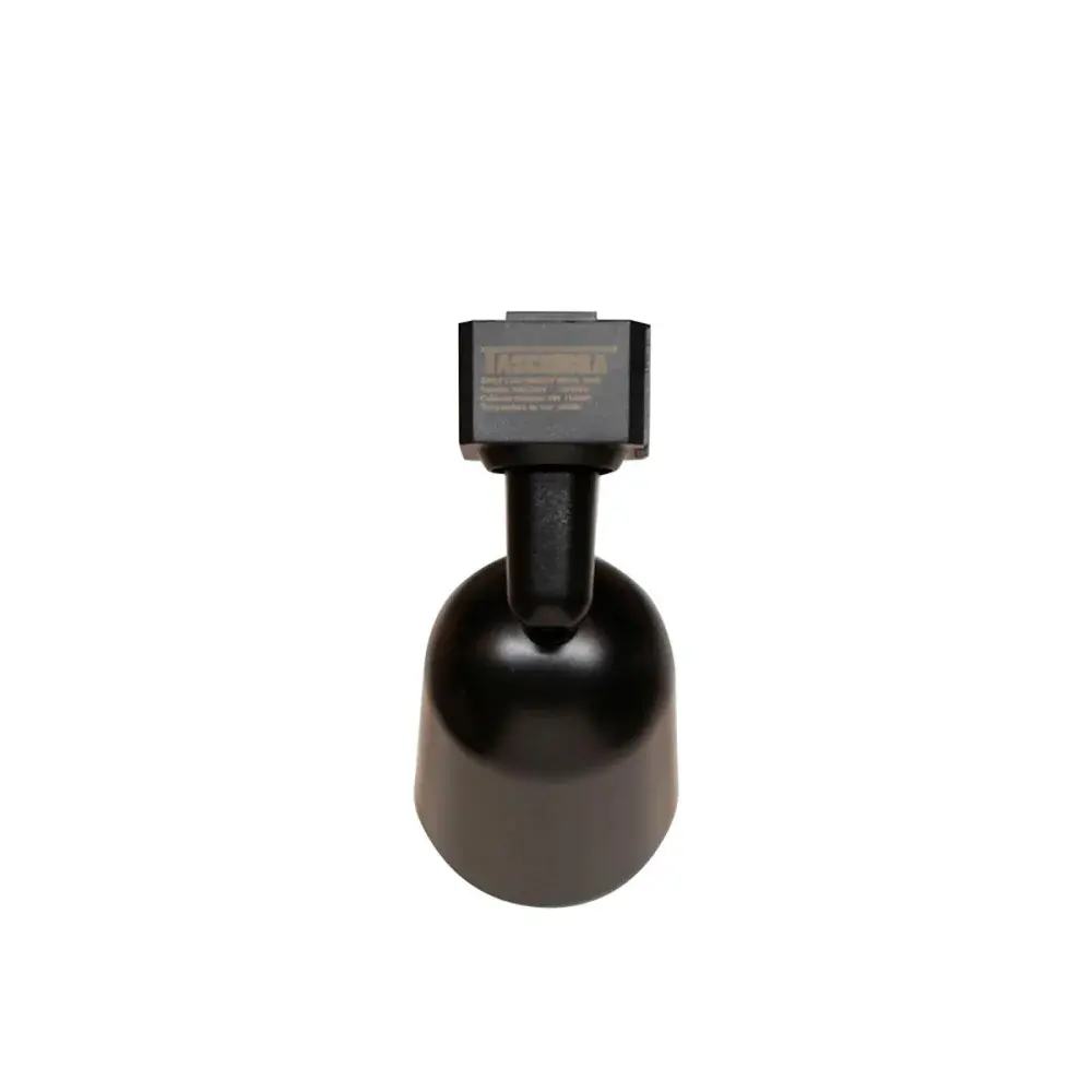 Spot led trilho MR16 6W 3000K preto Taschibra — fotografia 4