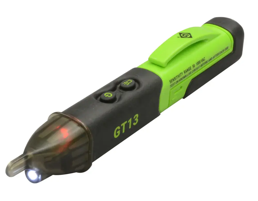 Detector de tensão 50V–1000V cat iv Greenlee — fotografia de referência