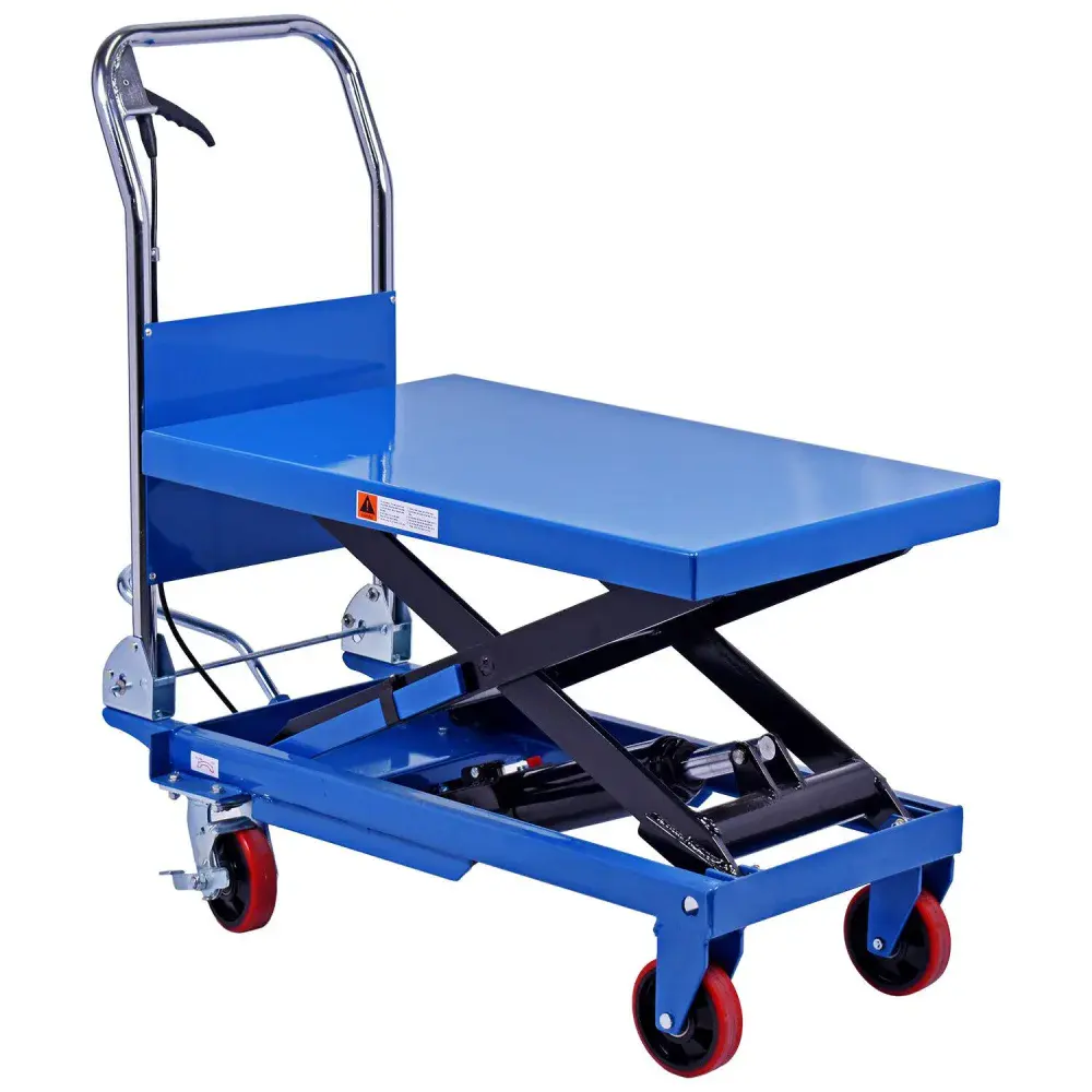 Mesa hidráulica pantográfica ME300 300KG Bovenau — fotografia 3