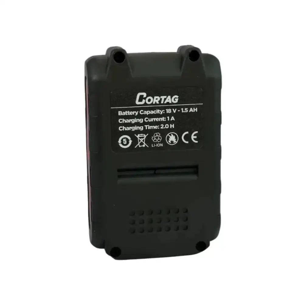 Bateria 18V 1,5AH íons de lítio MAC-100 Cortag — fotografia 3