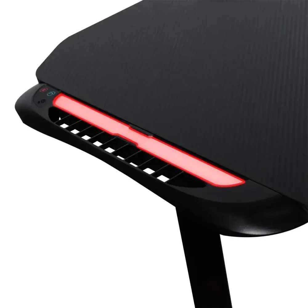 Mesa gamer com suporte de acessórios 70X60CM Kala — fotografia 8