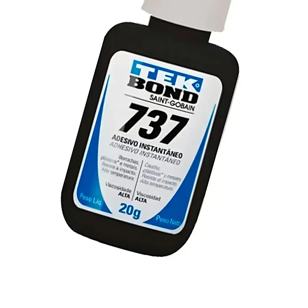 Adesivo instantâneo 737 20 gramas Tekbond — fotografia 4