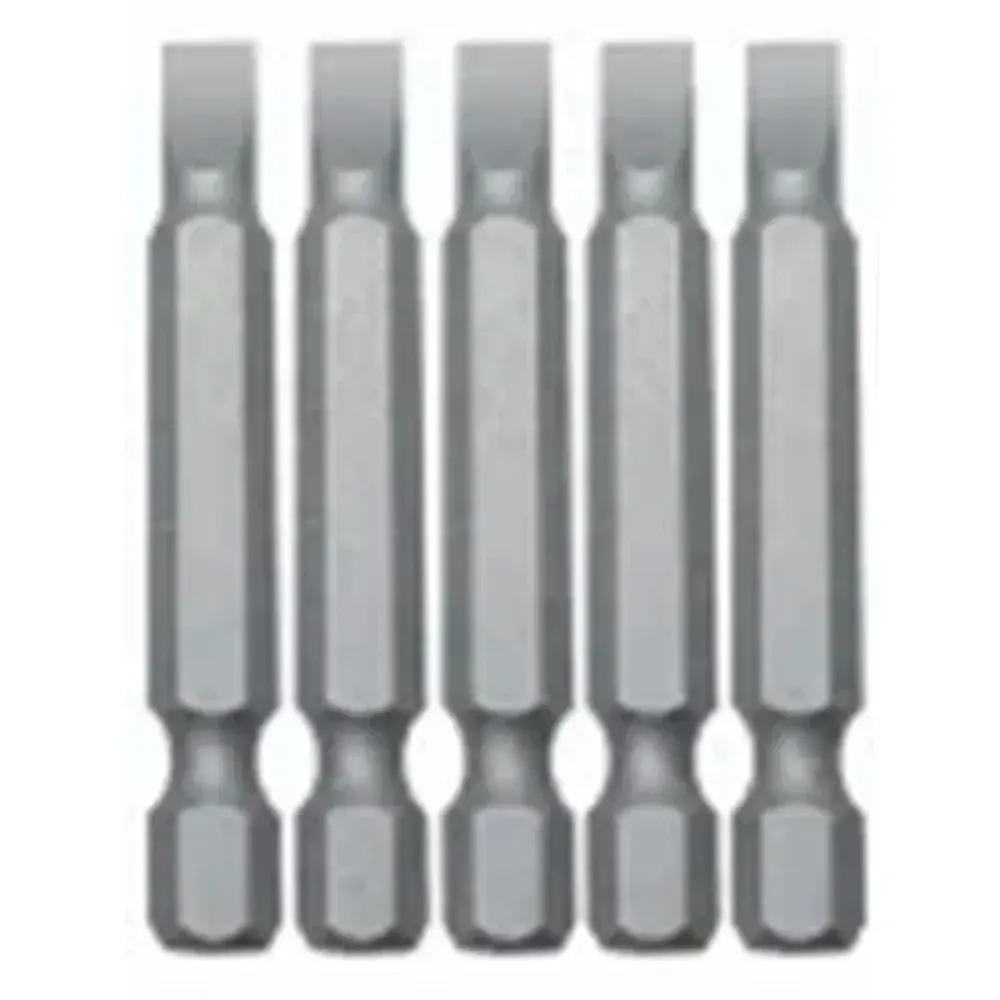 Bits fenda 6,0MM 1/4" x 50,8MM com 5 peças Collins — fotografia de referência