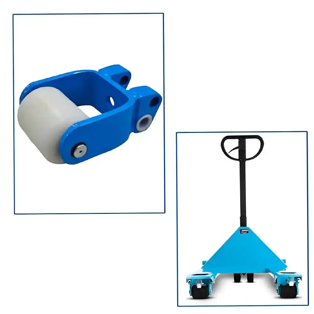 Paleteira transpalete manual 680 MM roda simples 2.500 KG TM2500 RSN Paletrans — fotografia 5