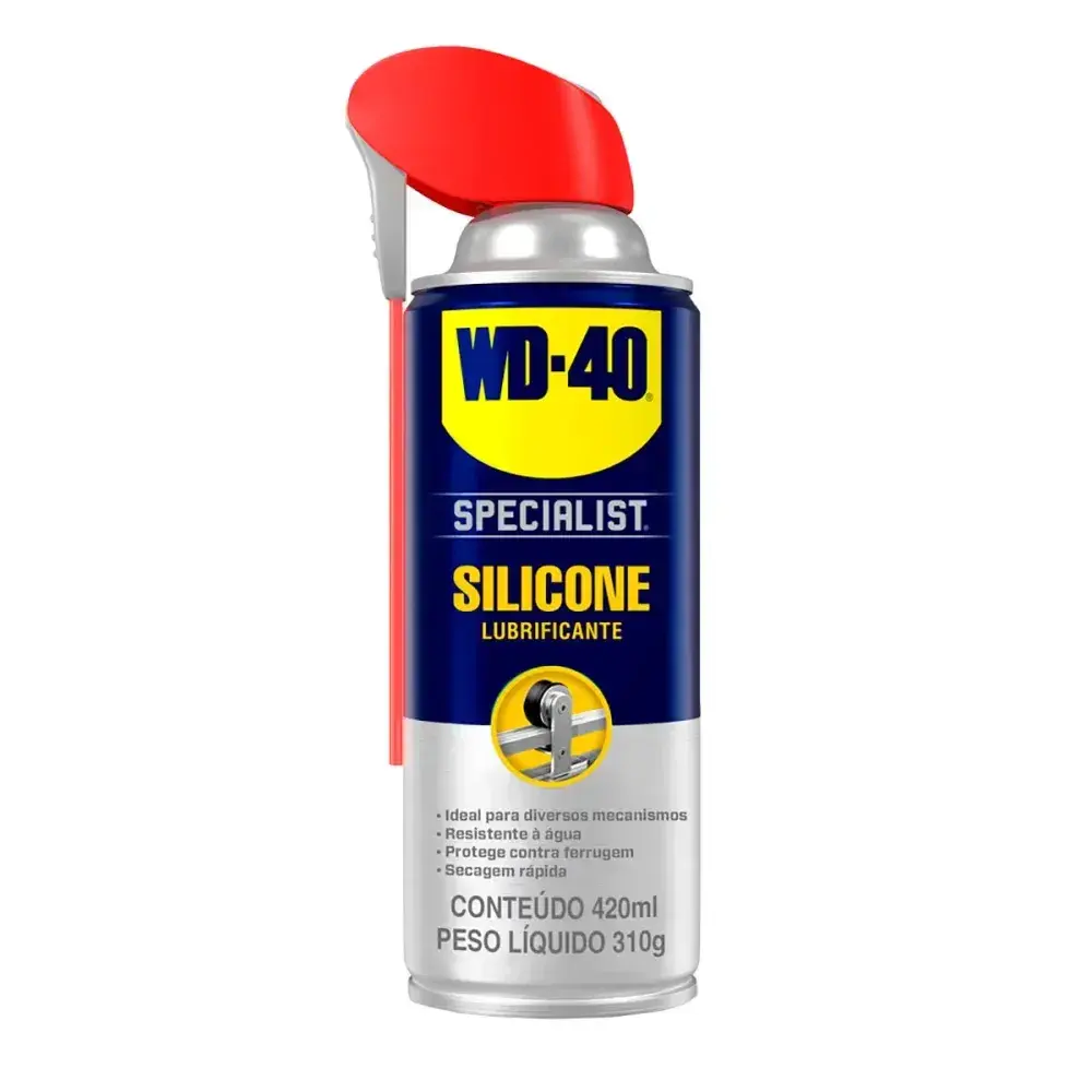 Silicone lubrificante specialist aerosol 420ML Wd-40 — fotografia 5
