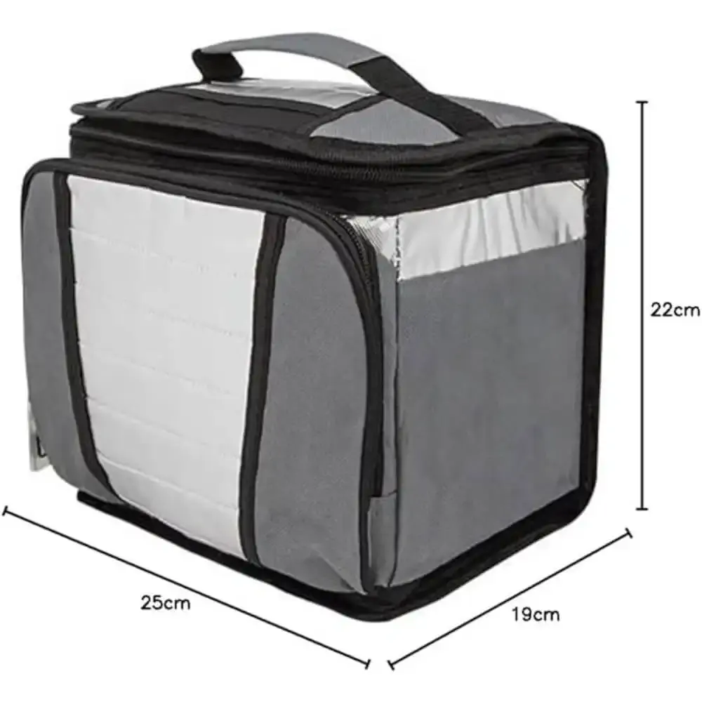 Bolsa térmica ice cooler 7,5 litros cinza chumbo 003628 Mor — fotografia 4