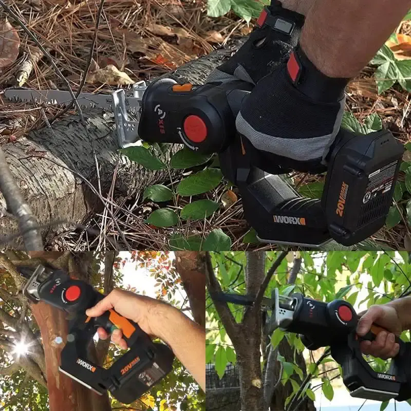 Serra multiuso tico-tico sabre bateria 20V MAX bivolt WX550 Worx — fotografia 5