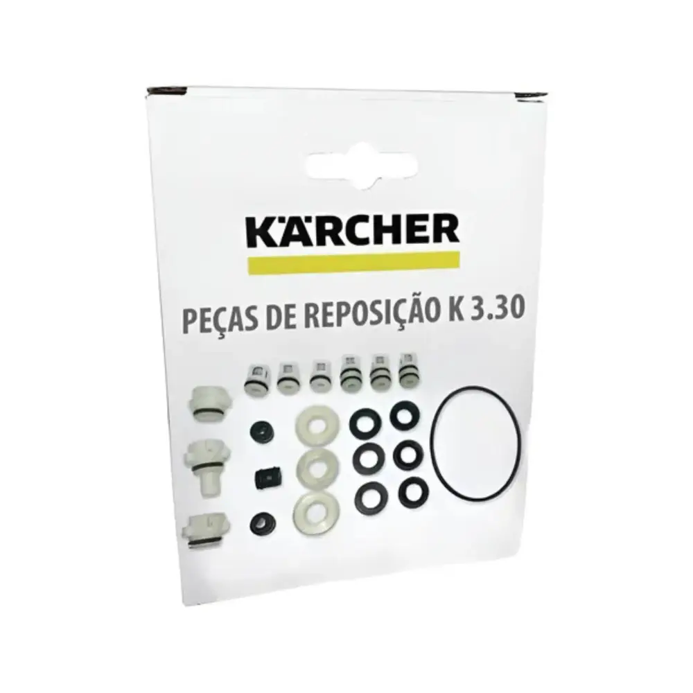 Conjunto reparo da bomba original lavadora kärcher — fotografia de referência