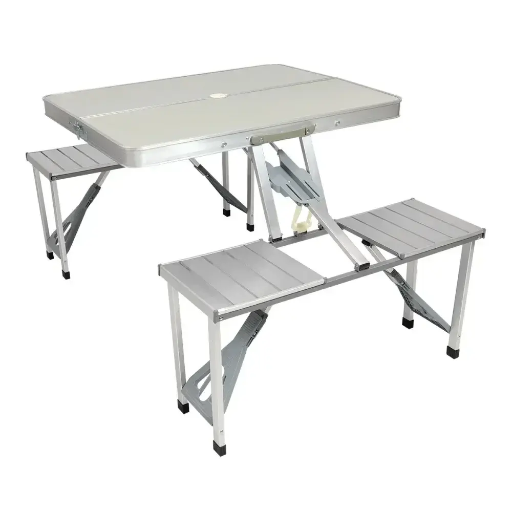 Mesa dobrável deluxe com 4 banquetas Kala — fotografia 8