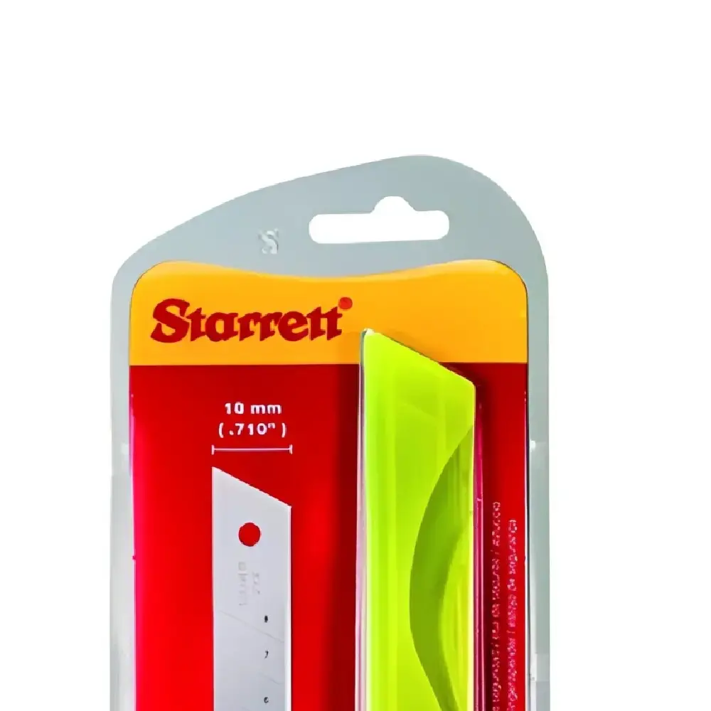 Lâminas para estilete 18MM 10 peças KS06R-1 Starrett — fotografia 5