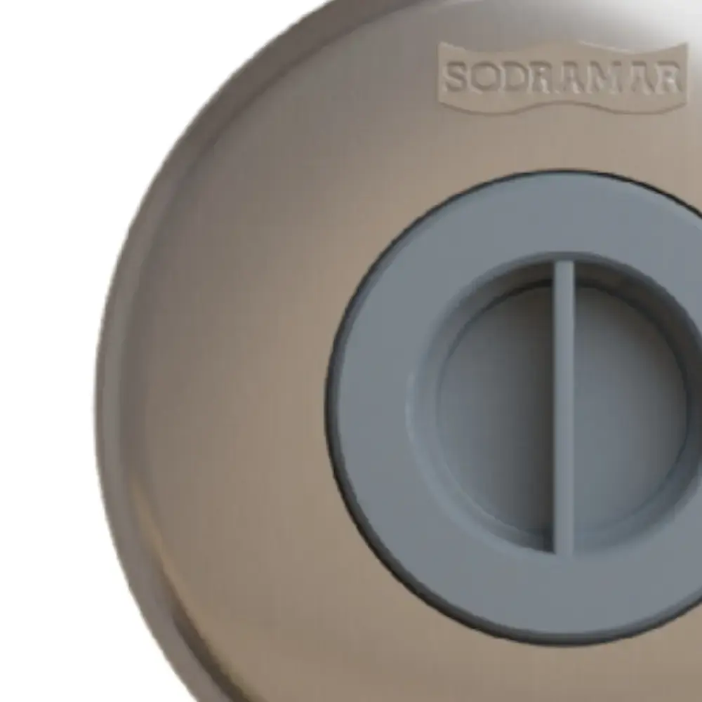 Dispositivo de aspiração 50MM pratic alvenaria com adaptador 015482 Sodramar — fotografia 5