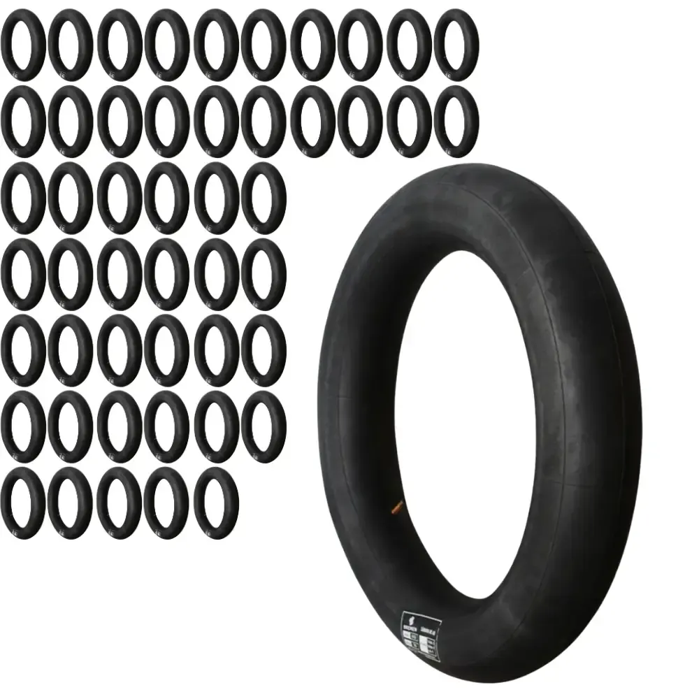Kit 50 câmaras de ar para pneu aro 18 para moto tornado e XT255 Bremen — fotografia de referência
