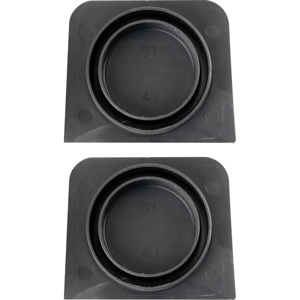 Grelha plástica 09X50 cm porta grelha 2 toneladas preto Liege — fotografia 5