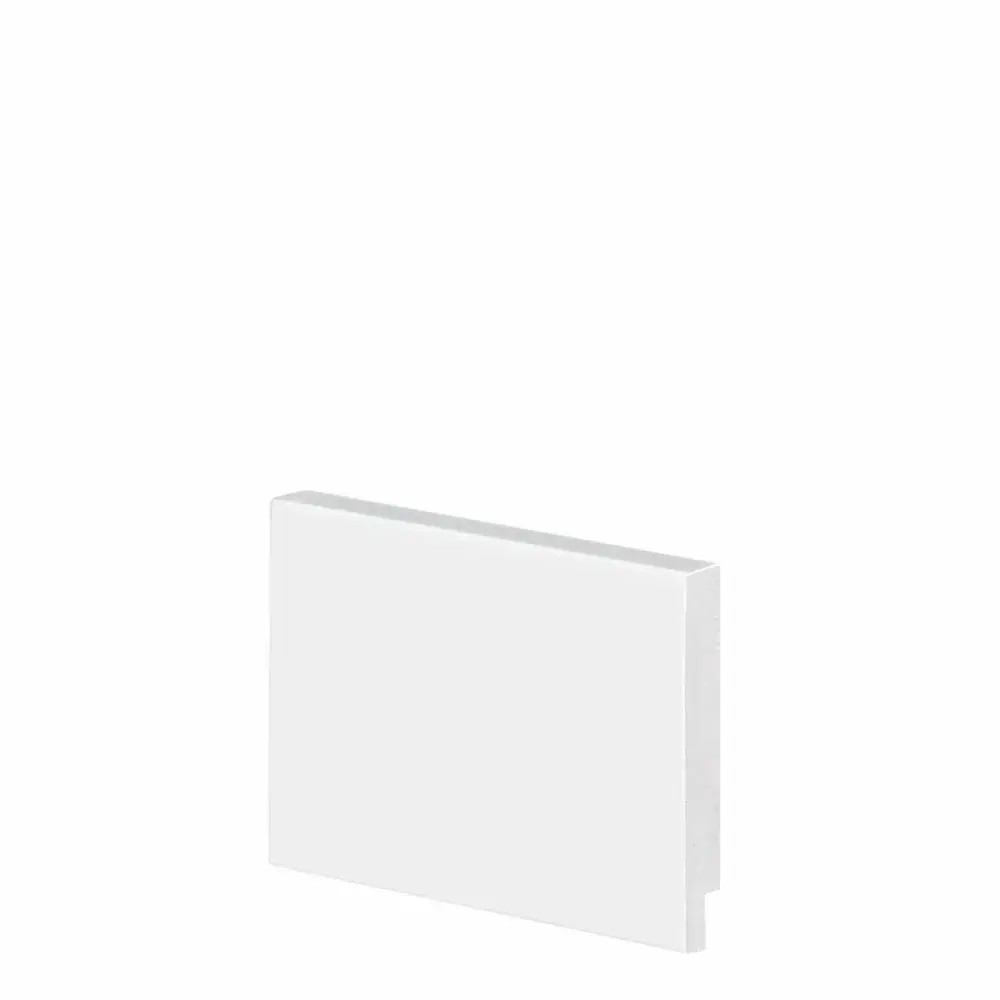 Rodapé liso 2,40M 70X13MM branco Arquitech