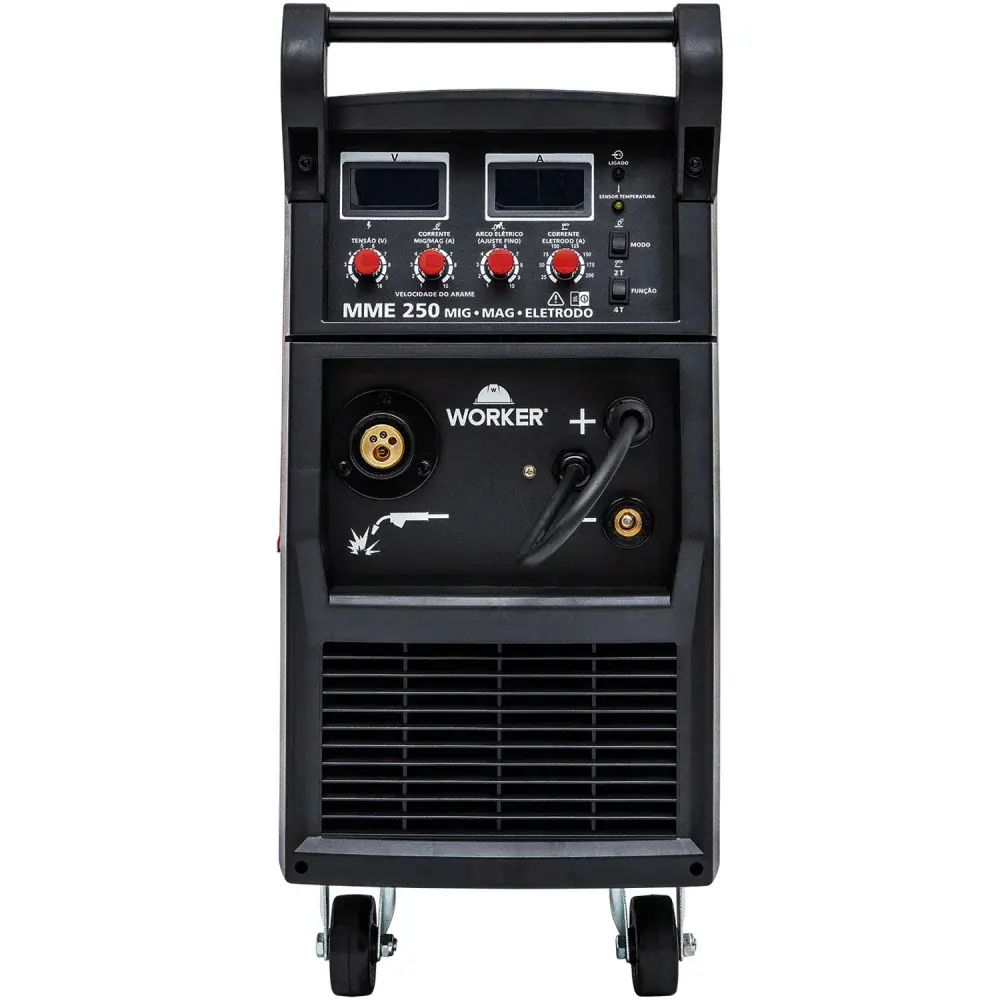 Máquina para solda mig/mag mme 250A 220V da Worker — fotografia 5