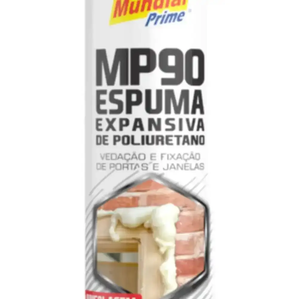 Espuma Expansiva Poliuretano MP90 430 ml MUNDIAL PRIME — fotografia 3