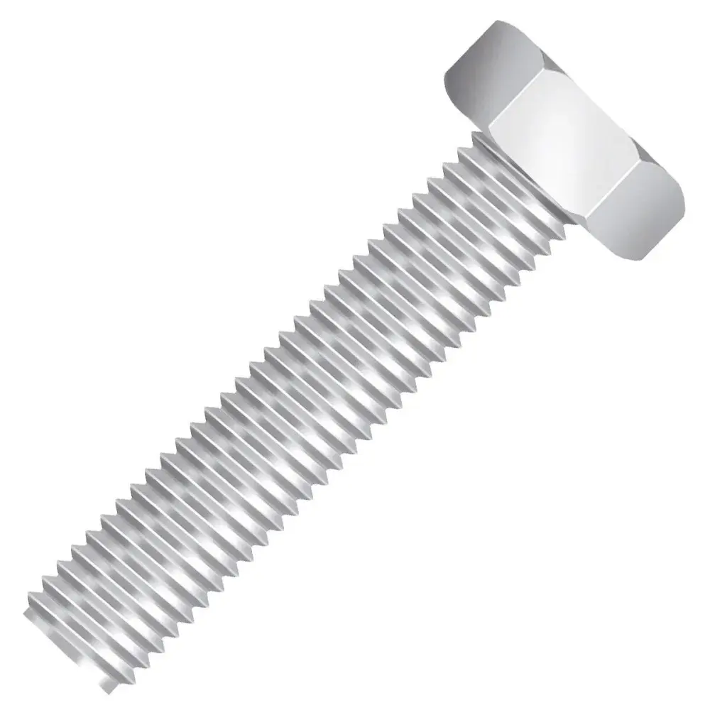 Parafuso sextavado unc zincado Ciser 1/4X2 ri 200 pçs — fotografia de referência