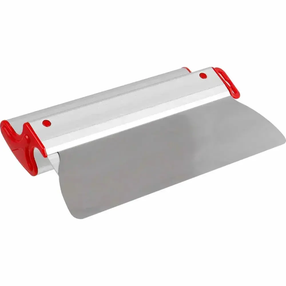 Desempenadeira espátula drywall inox 10" Bumafer — fotografia 6