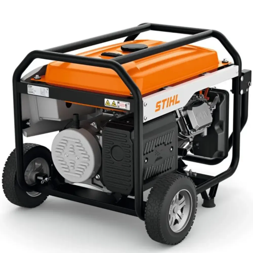 Gerador a gasolina 10 KVA 220V e 9,13 KVA 127V 4 tempos GR 80 Stihl — fotografia 3
