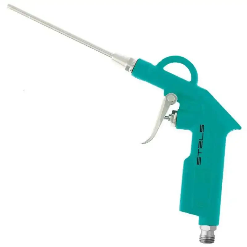 Pistola de ar comprimido 1/4 polegadas para limpeza com bico longo 135 MM 5733255 Stels — fotografia de referência