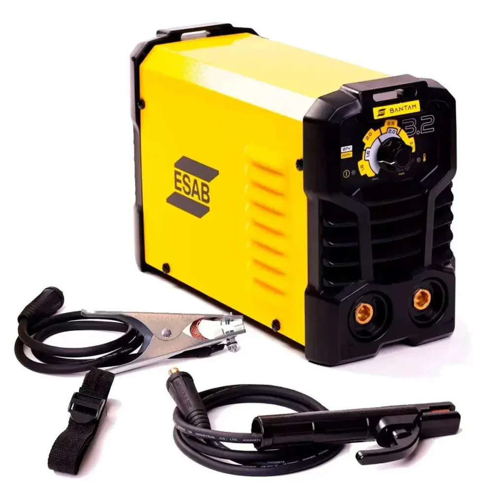 Máquina de solda inversora bantam 3,2 160A bivolt da Esab — fotografia de referência