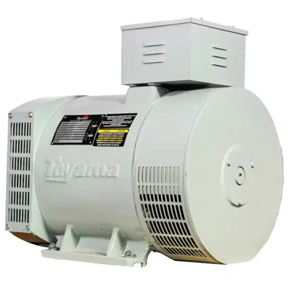 Alternador 21,6 KVA trifásico 127/220V TA20.0CT2 4 polos 271-006 Toyama — fotografia 3
