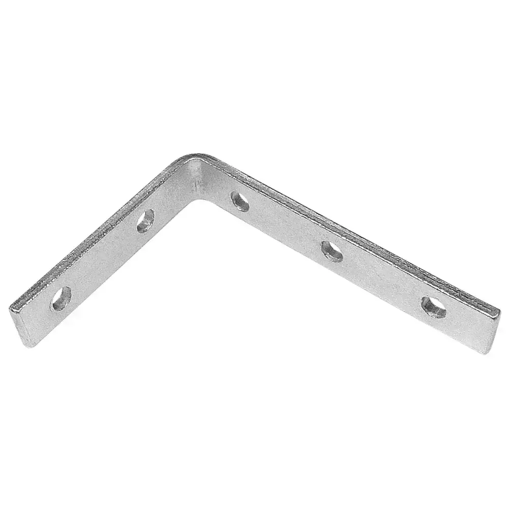 Cantoneira para cortina tipo leve 7X11 cm - zincado Loth