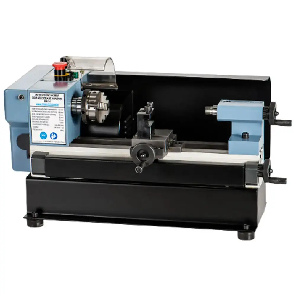 Mini torno hobby MR-34 12.5CM Manrod — fotografia de referência