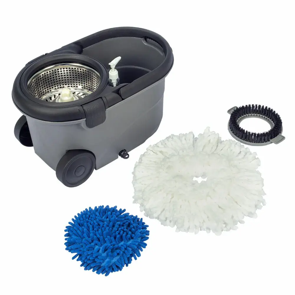 Balde mop move cabo extensível com 3 refis 8L Perfect — fotografia 11