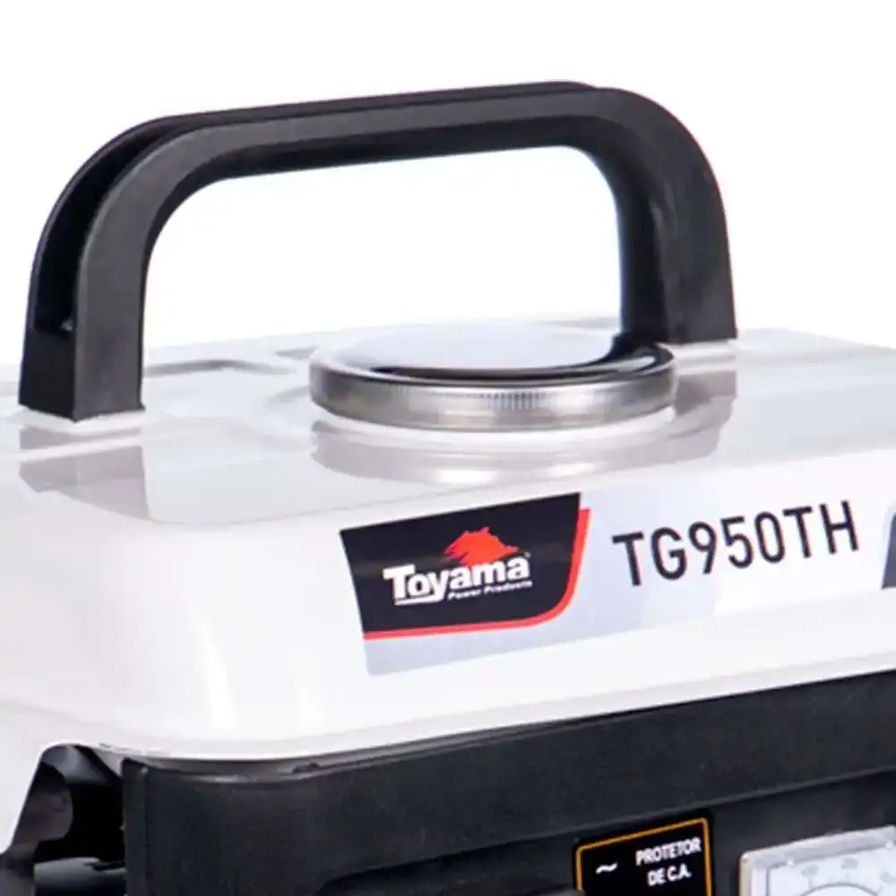 Gerador de energia à gasolina 850W com carregador de bateria TG950TH Toyama 220V — fotografia 4