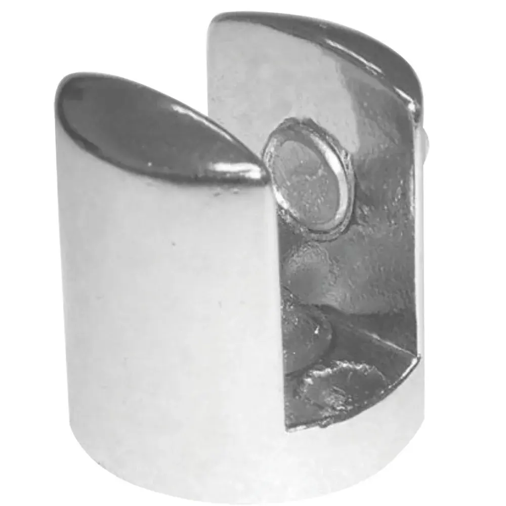 Suporte u redondo Criativa 10MM cromado 25 un — fotografia de referência