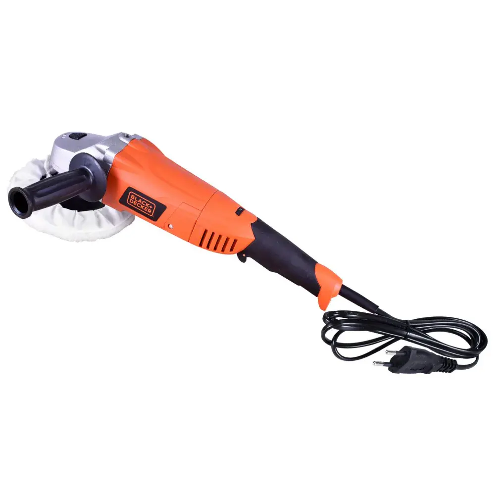 Politriz angular com acessórios 7 1.300W 127V blackdecker Black & Decker — fotografia 3