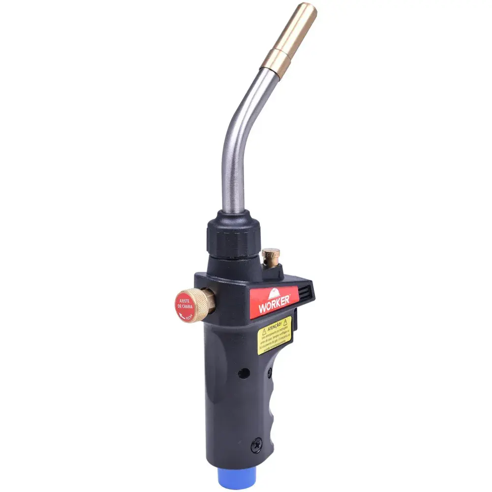 Maçarico portátil automático mapp pro 12.300BTUS Worker — fotografia 8