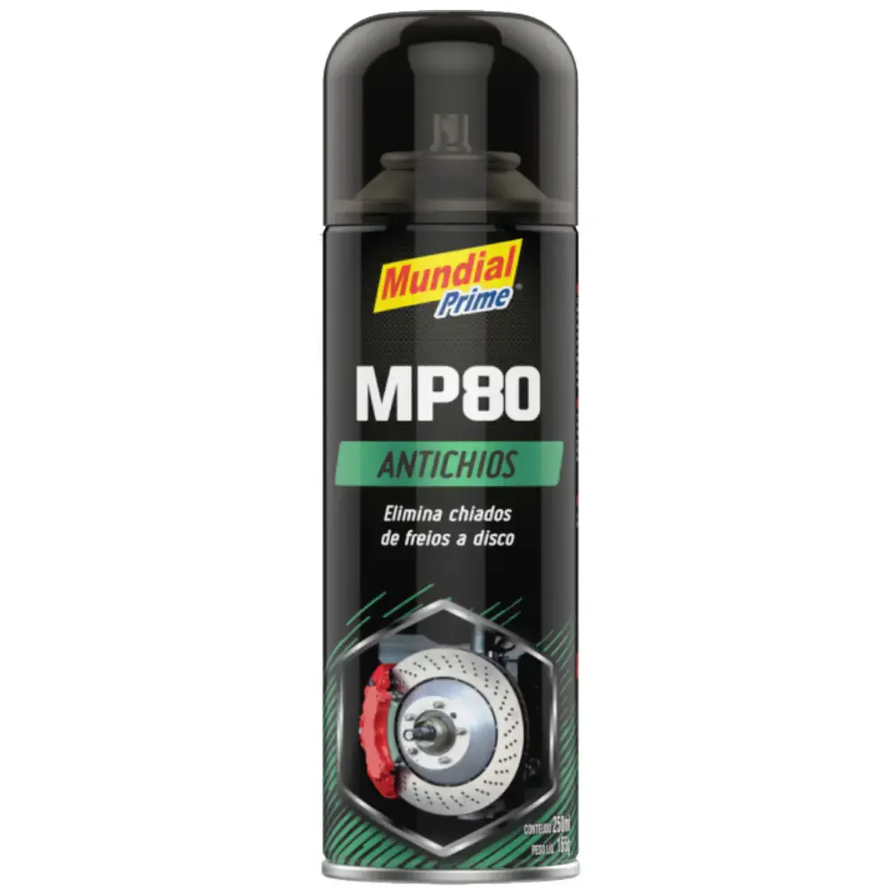 Spray Antichios para Freios 250 ml MP80 MUNDIAL PRIME — fotografia de referência
