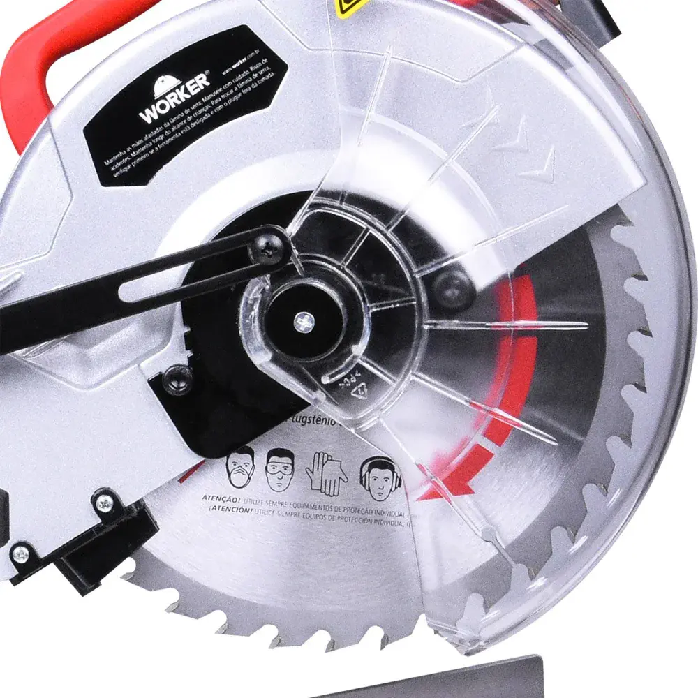 Serra esquadria 10 250MM 1800W Worker — fotografia 6