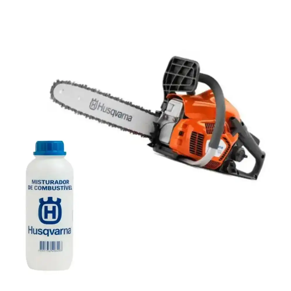 Motosserra Gasolina Husqvarna 125 16 Pol. 40cc 2hp + oleo — fotografia de referência