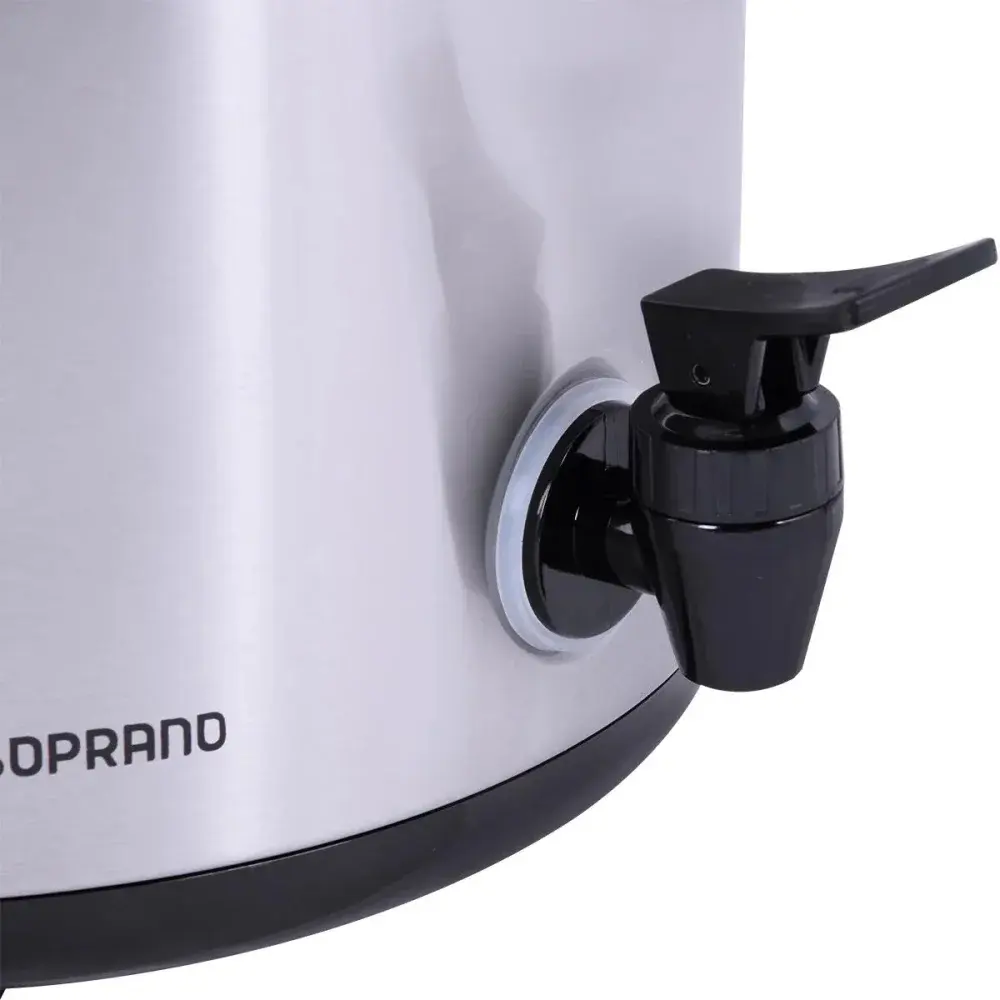 Botijão térmico Soprano 9.5L inox — fotografia 10
