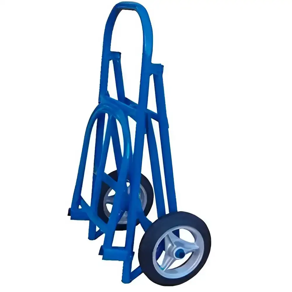 Carrinho para carga pneu maciço dobrável capacidade 150 KG Evald — fotografia 3