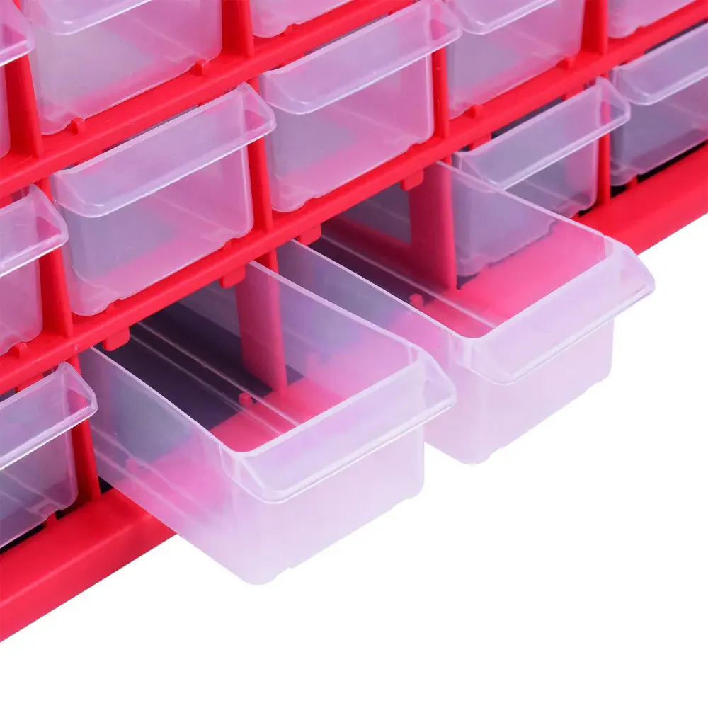 Organizador de plástico multiúso 64 gavetas 500X160MM Worker — fotografia 4