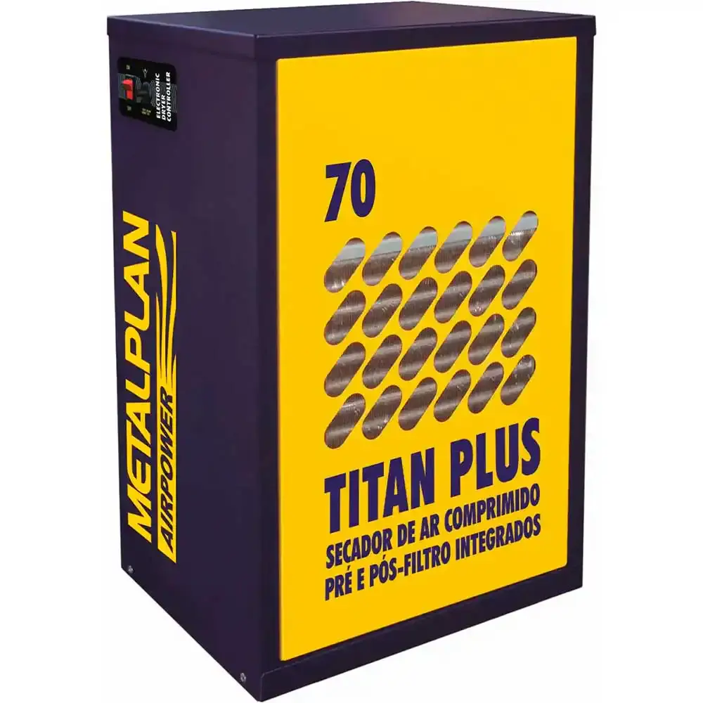 Secador de ar titan 70 PCM Metalplan — fotografia de referência