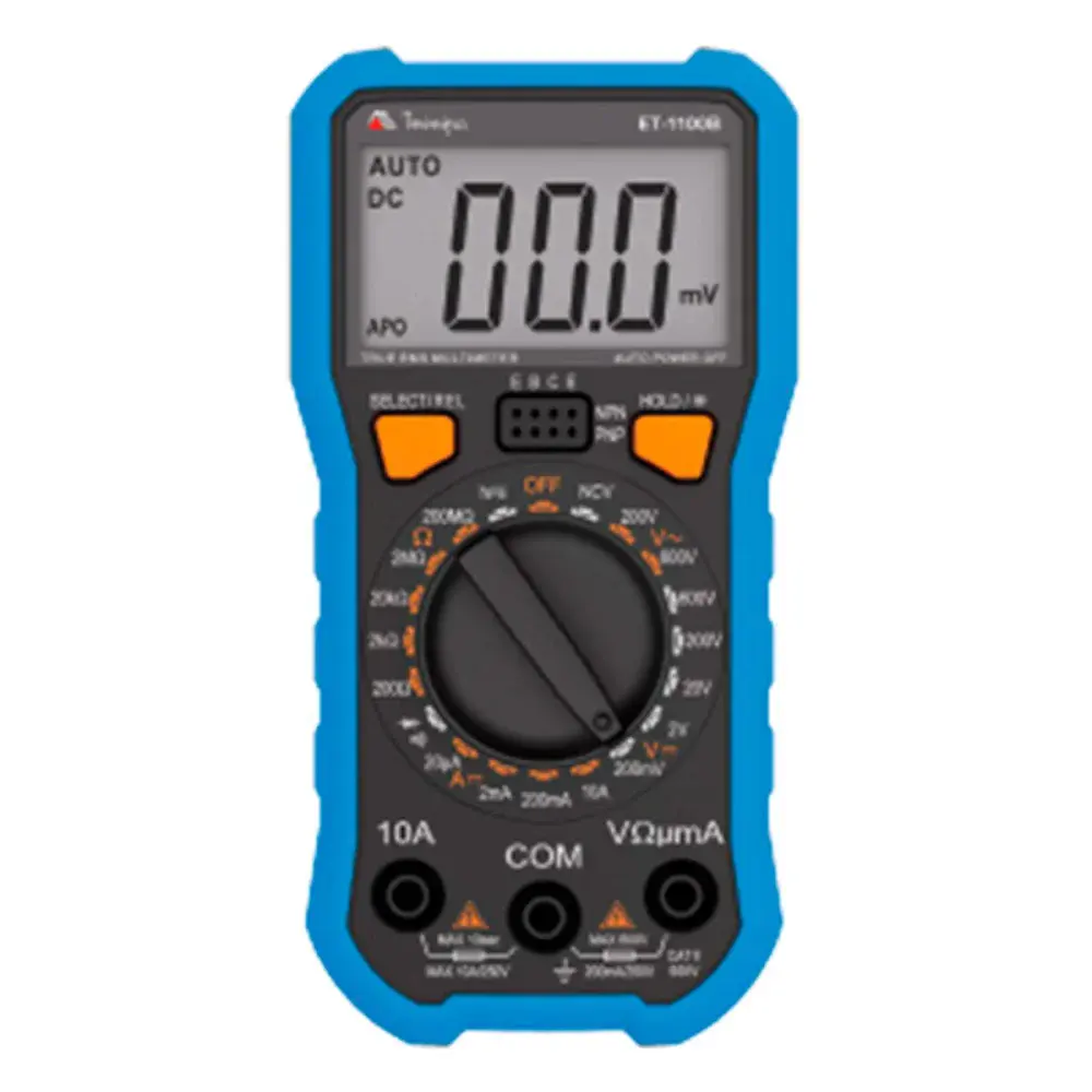 Multímetro digital ET1100B cat ii 10A 600V Minipa — fotografia de referência