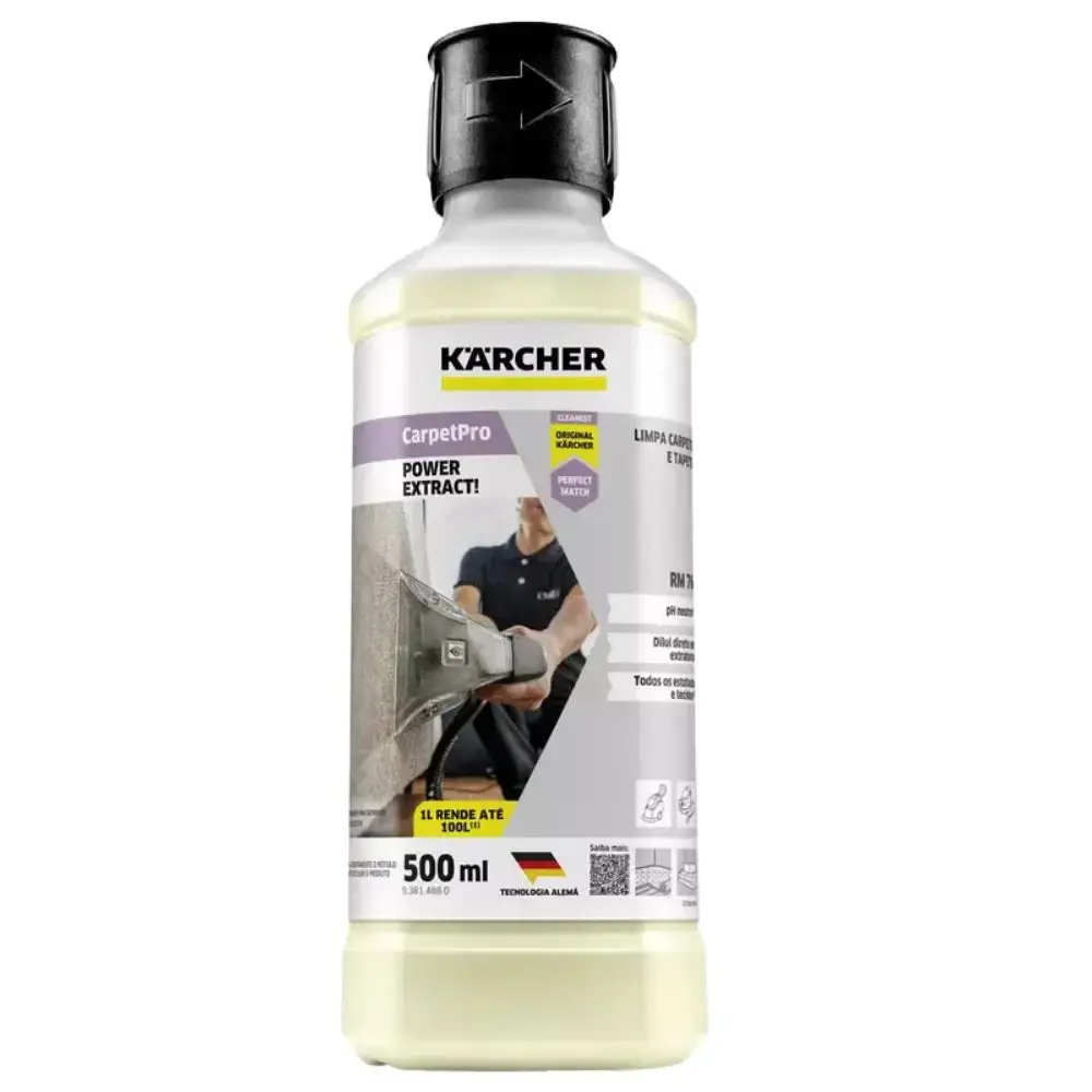 Detergente carpetpro powerextract RM 764 500ML Karcher — fotografia de referência