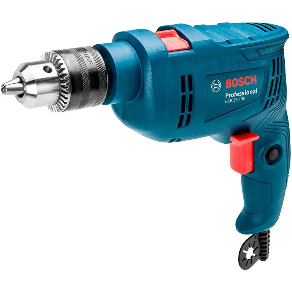 Furadeira de impacto gsb 550 1/2” 3100RPM 550W 127V Bosch — fotografia 2