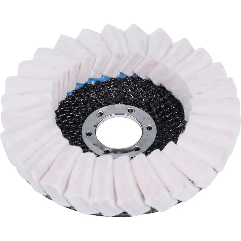 Disco flap de feltro para polimento 4.1/2/8 13300RPM Worker — fotografia 9